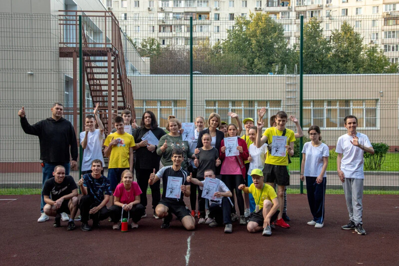 Фестиваль спорта и творчества: студенты столичного центра сопровождаемого проживания провели недельные «Гурьевские игры»