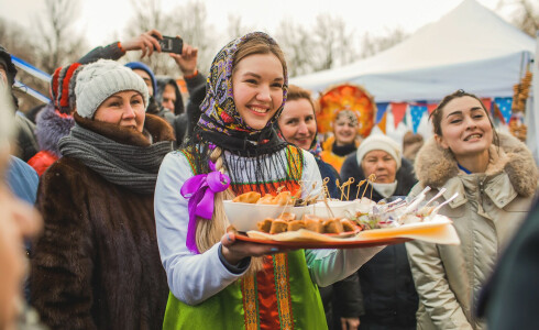 Широкая масленица в Екатерининском парке