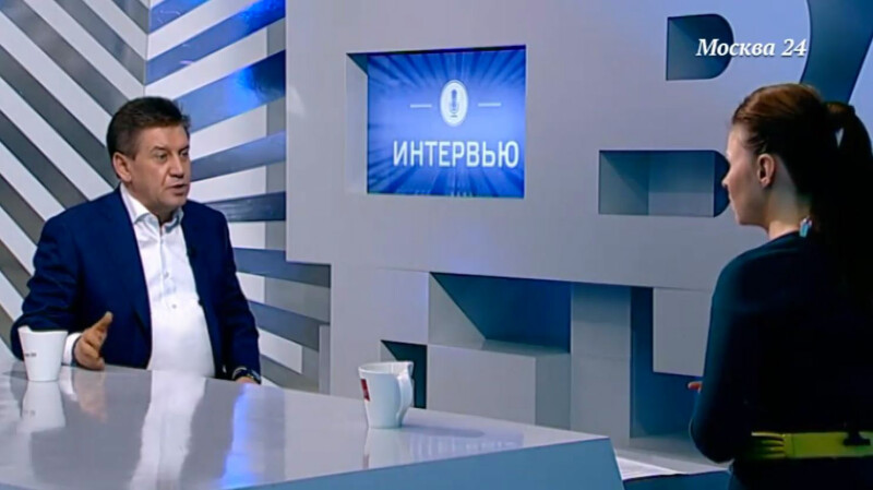 «Интервью» на телеканале «Москва 24»: Владимир Петросян рассказал о качестве социальных услуг