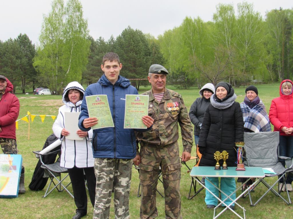 Никита Василенко – участник военно-спортивной игры «Зарница»